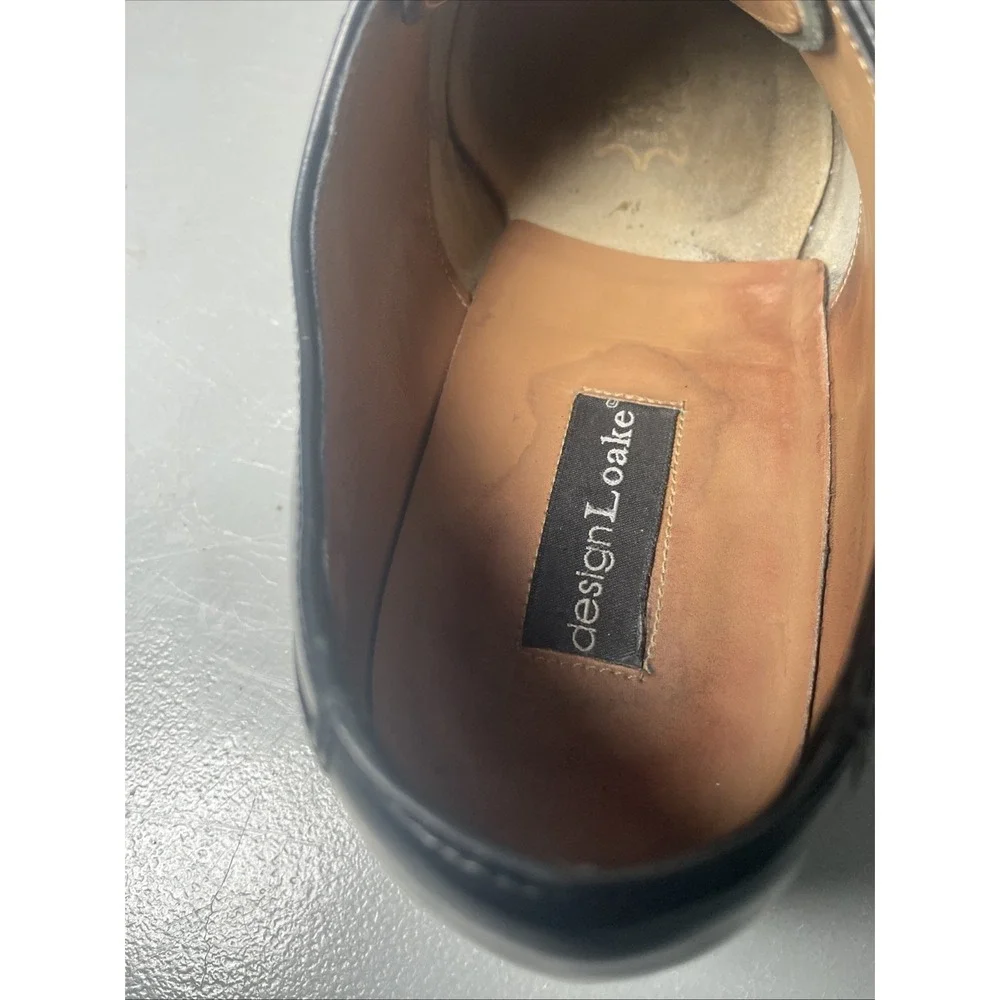 Loake Design Handcrafted Leather Oxford Shoes UK 8‎